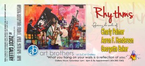 Rhythms Exhibit -The Art Brothers at ZuCot Gallery